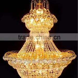 Classic Hotel Crystal Chandelier Mall Light,church Hall Crystal Chandelier Lighti ng MA017 thumbnail-2