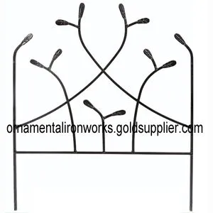 Garden Metal Fence Wire Rustproof Folding Iron Edging Fencing for Outdoor thumbnail-3