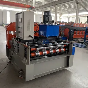 Fast Delivery Sheet Metal Roofing Curving Machine Pressing Curve Forming Machine thumbnail-4