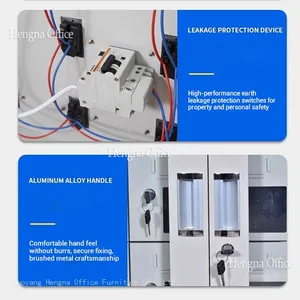 High-Security Cellphone Locker With Charging Station&Lock-Full Steel and Leakage Protection for Exam Centers thumbnail-4