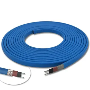 Self Regulating Roof Ice Melt Electric Underfloor Heating Cable Protection Walkway Self Regulation Heating Cable With Power Cord thumbnail-1