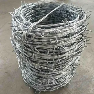 High Quality Hot Dip Galvanized Barbed Wire Roll Mesh Fence Manufacturer Factory Wholesale Good Price for Border Anti Climb thumbnail-4