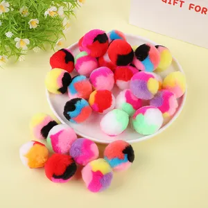 Factory Wholesale Price Custom High Elastic Polypropylene Acrylic Pompom Ball for DIY Kid's Educational Toys Clothing Accessries thumbnail-5