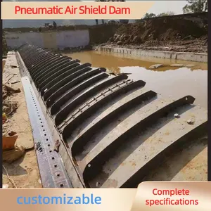 High Water Head Pneumatic Shield Dam Heavy-Duty Water Retaining Facility For Reservoir Auxiliary Use thumbnail-5