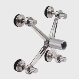 China Manufacturer Stainless Steel Spider 2 Way Arm 200mm Precision Casting Mirror Finish Wholesale Price thumbnail-5