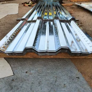 Hot Dipped Galvanized Corrugated Sheet for Building Roof Wall Anti-Rust Zinc Coated Corrugated Metal Roof Sheet Supplier thumbnail-1
