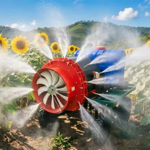 Tractor Sprayer Airblast Spray System 900mm High Ground Clearance Blower Sprayer For Sunflower Fields thumbnail-1