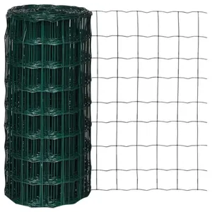 DIY Galvanized Euro Holland Wire Fence Installation for Villa Residence thumbnail-3