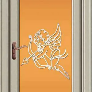 SUNFREE Moisture Proof Aluminium Bathroom Door, Privacy Frosted Glass Interior Washroom Door thumbnail-2