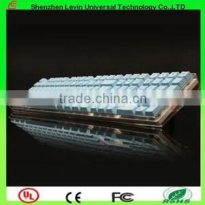 China Wired Colorful Backlit Gaming Keyboard Mechanical For Multiedia thumbnail-1