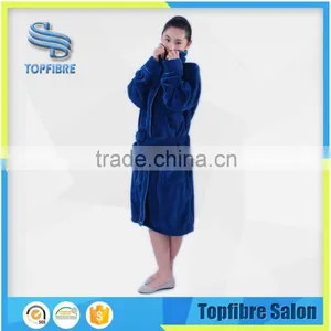 10025 Wholesale Ladies Plush Extra Long Spa Robes Long Bathrobes thumbnail-1