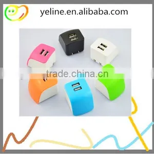 S4 Dual USB Adapter, 2.1A S5 Wall Charger, S6 Candy Color Adapter thumbnail-2