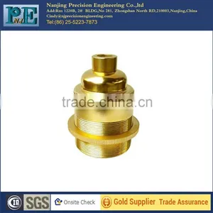 Cnc Turning Machining Brass Mechanical Fabrication thumbnail-6