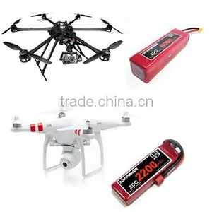 Drone DJI LiPo Battery 22.2V 13000mah 25C | RC Multirotor With AS150&XT150 Connector | Grade A Lithium Cell for RC Model thumbnail-2