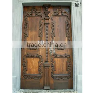 Unique Wooden Renaissance Carved Doors Reproduction thumbnail-1