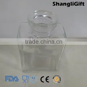 100ml Rectangle Glass Bottle Aroma Reed Diffuser Perfume Glass Bottle thumbnail-3
