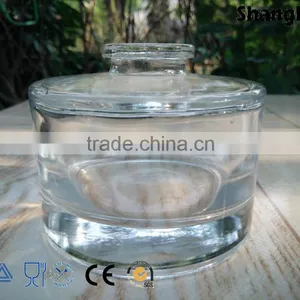 170ml Wholesale Round Crystal Glass Aroma Bottle Diffuser thumbnail-1