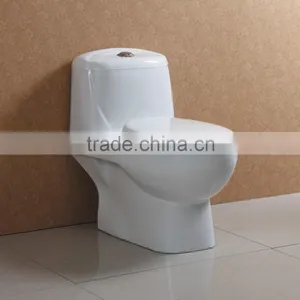 China Floor Mounted One Piece Ceramic Sanitary Ware WC thumbnail-4