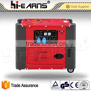 6.5KW Diesel Mobile Generator Electric Motor Generator thumbnail-2