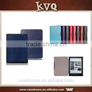 Fashion New High Quality Leather Case for KOBO Aura H2O thumbnail-1