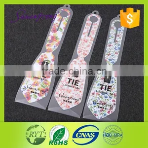 Wholesale Fancy Airline Luggage Tag Full Color Printed Flastic Tag thumbnail-5