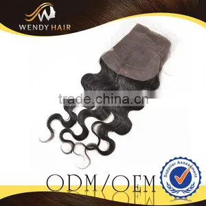 Professional Manufacturer New Arrival New Style Delightful Perfect 5A Cheap Peruvian Hair Lace Closure thumbnail-1