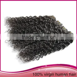 China Supplier Wholesale Kinky Curly Human Hair Weft Unprocessed Brazilian Human Hair Extension thumbnail-6