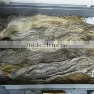 Grey Hair Bulk Unprocessed Virgin Hair Extension Raw Hair Bulk thumbnail-5