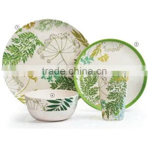 Stainless Steel Bamboo Fibre Hot Dinner Plate Quality Choice thumbnail-1