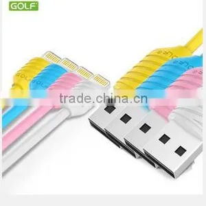 GOLF 2.1A Pineapple Series Usb Cable for Iphone5/5s/5c 1m Quick Charge and Data Pinepple Cable for Iphone 6/6s/6plus thumbnail-2