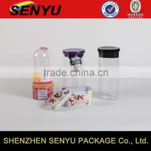 Custom Size PVC/PET/Metal Suqare Round Tin Box thumbnail-2