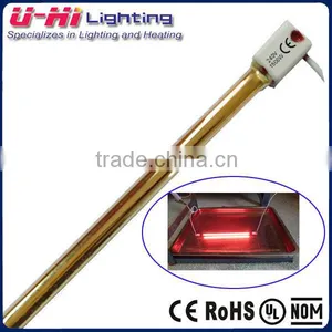 5000hours Gold Heating Lamp Infrared Quartz Heater Tube thumbnail-1