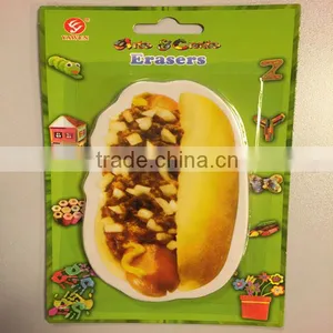 Attractive 3D Food Shaped Erasers thumbnail-1