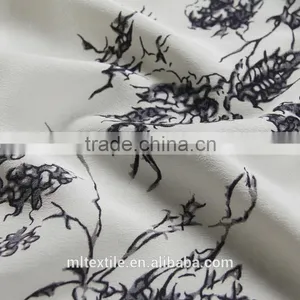 Plain Dyed Silk Crepe de Chine thumbnail-3