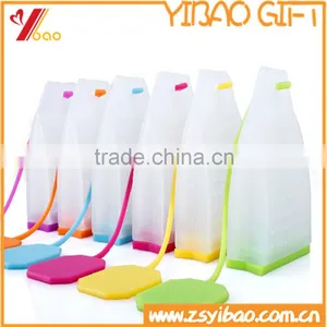 Colorful High Quality Silicone Bag Shape Tea Infuser thumbnail-3