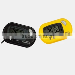 Aquarium Reptile Tank Diving Kennel Sucker Digital Water Temperature Thermometer ST-3 thumbnail-2