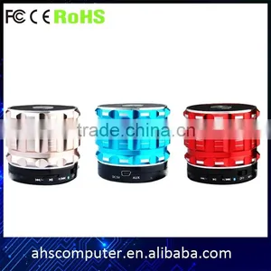 For Mobile Phone,PC,MP3 Mini Metal Bluetooth Portable Subwoofer Speaker thumbnail-1