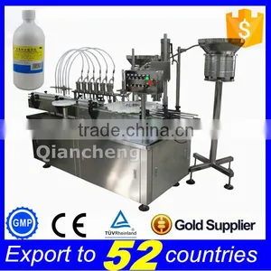Door to Door Full Automatic Liquid Filling Machine,500ml Liquid Filling and Capping Machine thumbnail-1