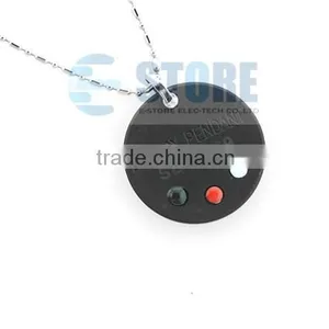 With CZ Diamond Black Lava Quantum Energy Pendants Nano Ion Pendant Stainless Steel Chain thumbnail-5