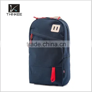 Thinkee School Backpack Custom High Quality Black Canvas School Backpack thumbnail-1