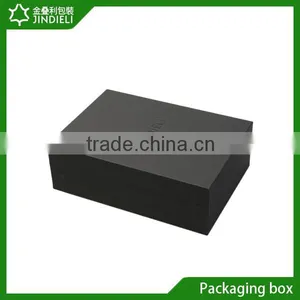 Accept Custom Order and Paper,black Touch Paper+ Grey Board Material Rigid Boxes for Perfume thumbnail-2