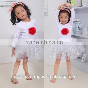 Wholesale Baby Clothes Top and Children Tulle Skirt thumbnail-5
