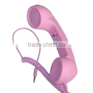 Rubber Coating Retro Headset for Blackberry Mobile Phone With Function Key thumbnail-1