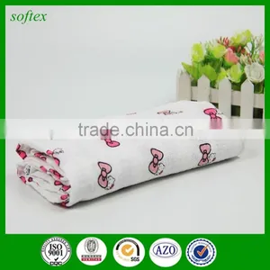 120x120cm 150g Cotton Infant Baby Swaddling Blanket Muslin Quality Choice thumbnail-2