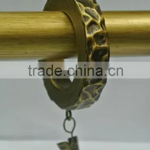 Designer Drapery Rods And Rings With Clips For 1", 1-1/4" and 1-1/2" Curtain Rods thumbnail-2