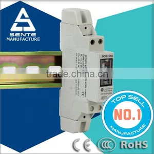 DDS 76666 Single Phase Electric DIN Rail Energy Meter Voltmeter Kilowatt Hour Meter thumbnail-1