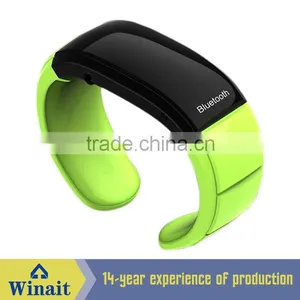 Low Energy Bluetooth Bracelet With Hands Free Music Player & Vibrating Bluetooth Watch WT-20 thumbnail-1