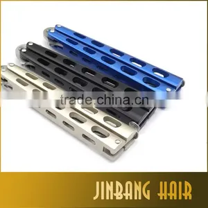 2016 Mental Practice Butterfly Balisong Trainer Salon Hair Comb Butterfly Trainer thumbnail-3