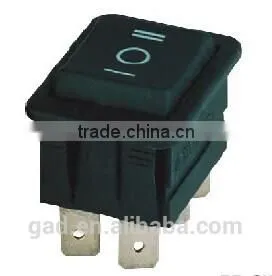 CNGAD On-off-on Miniature 6pin Rocker Switch (250V Boat Switch,electrical Rocker Switch)(KCD2-203) thumbnail-1