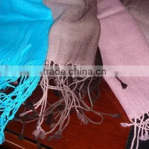 Solid Cashmere Pashmina Scarf thumbnail-1